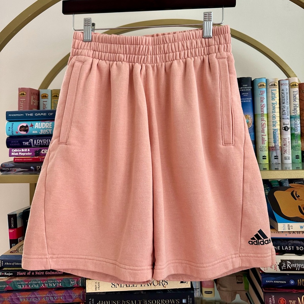 adidas Equipment Peach French Terry Shorts 🩳🍑